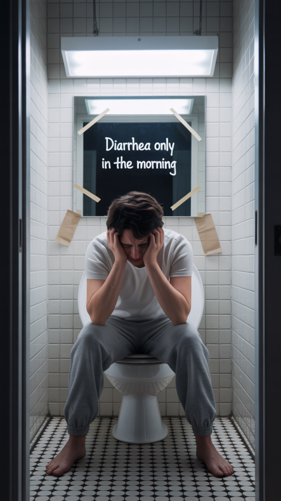 diarrhea only in the morning
